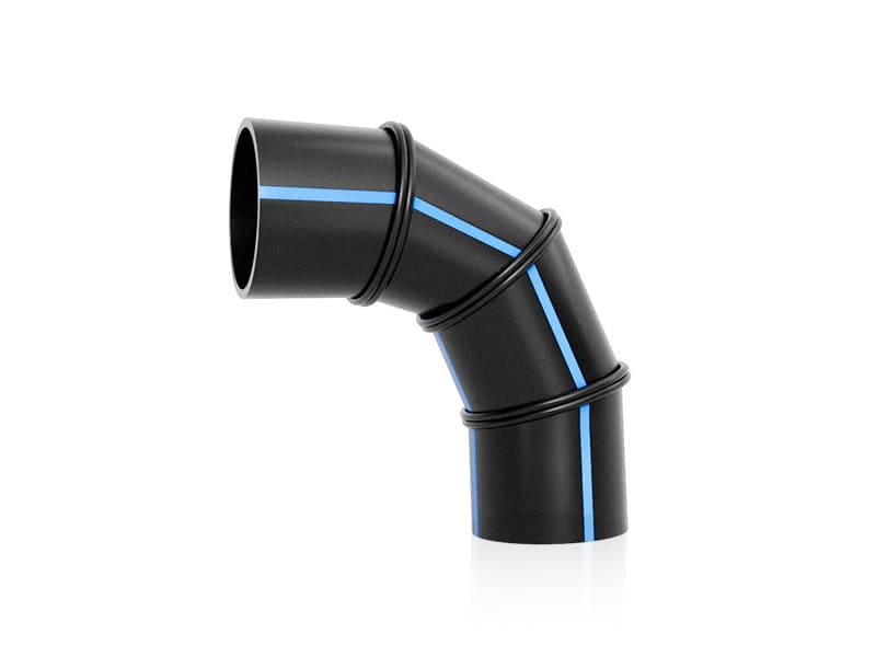 Codo 90° Segmentado de HDPE