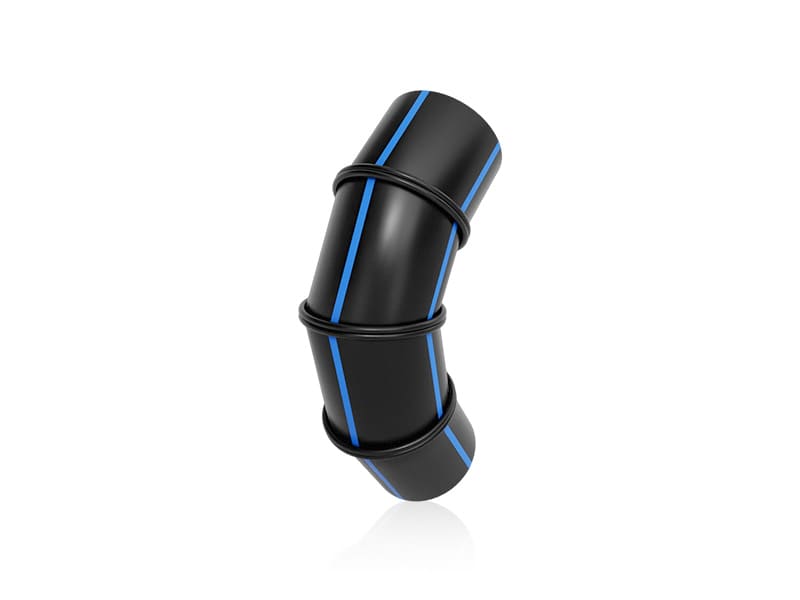 Codo 90° Segmentado de HDPE