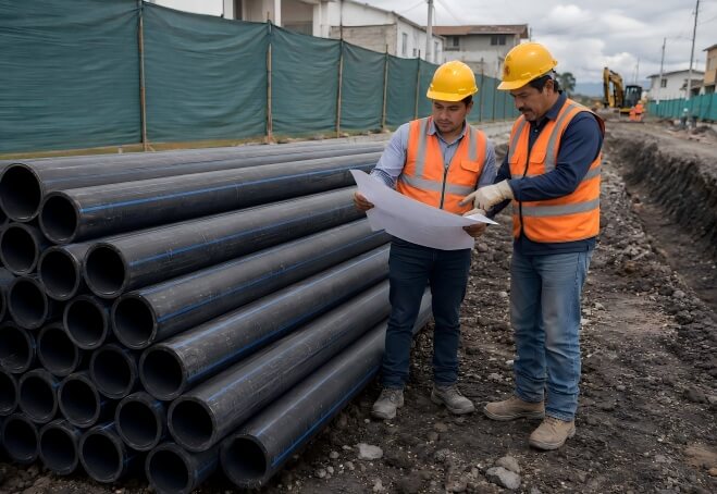 Tubería HDPE para Agua Potable