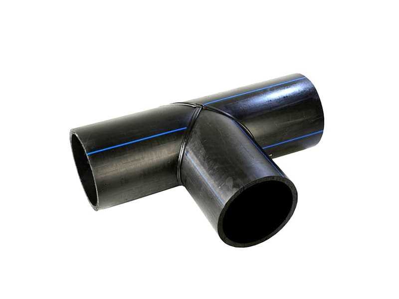 Tee fabricadas de HDPE