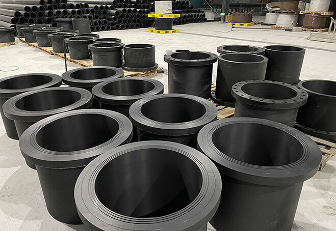 Accesorios de Tubería de HDPE-PEAD