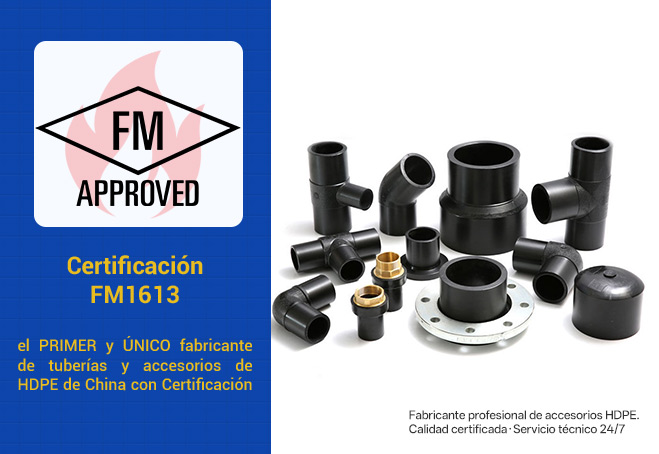 Accesorios de Tubería de HDPE-PEAD