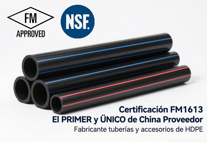 FM Tubería HDPE Contraincendios