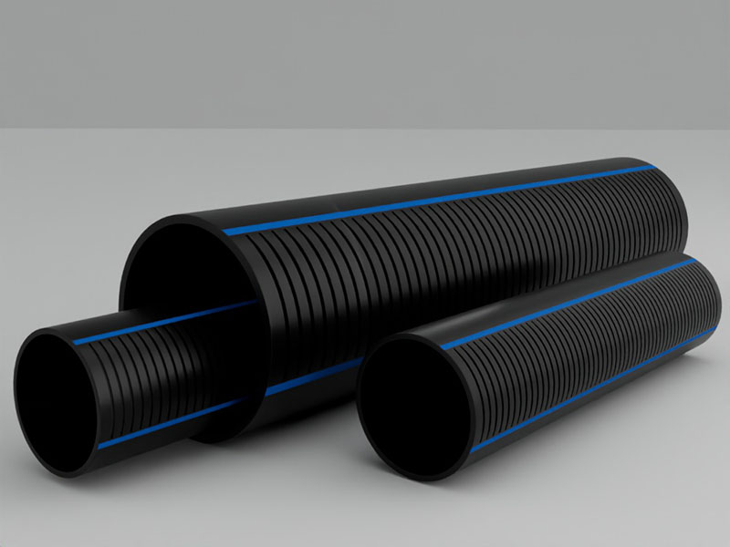 Tubería ranurados de HDPE (4)