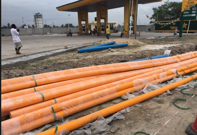 EN 1555 Tubo para Gás de HDPE