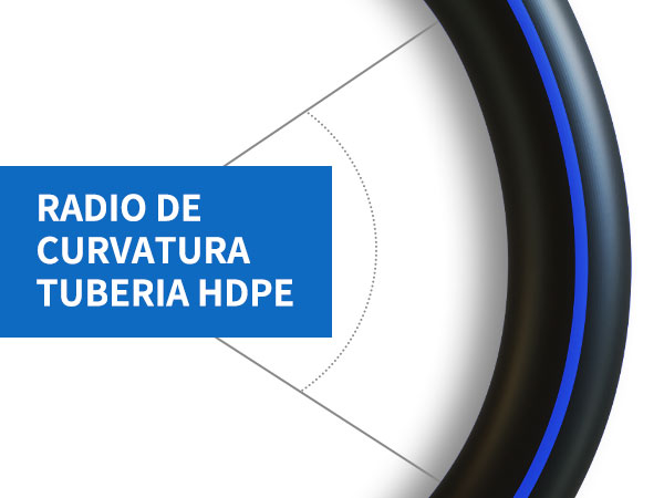 Radio de curvatura tuberia hdpe