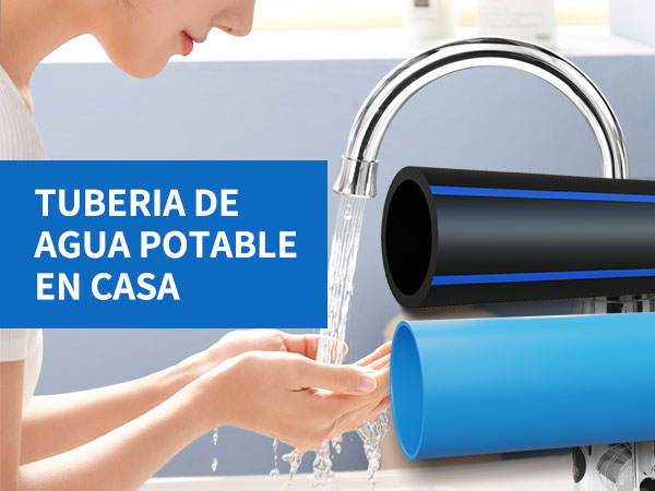 Tuberia de agua potable en casa