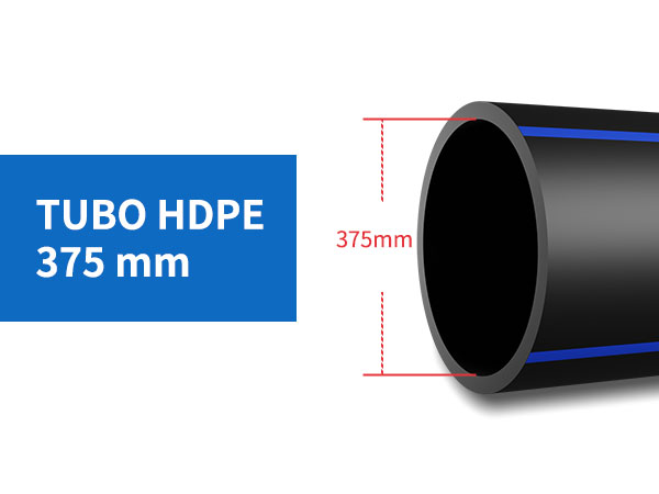 tubo hdpe 375mm