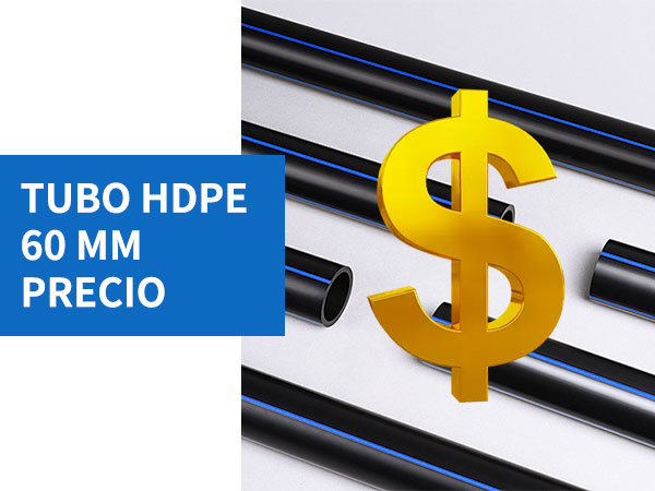 tubo hdpe 60 mm precio
