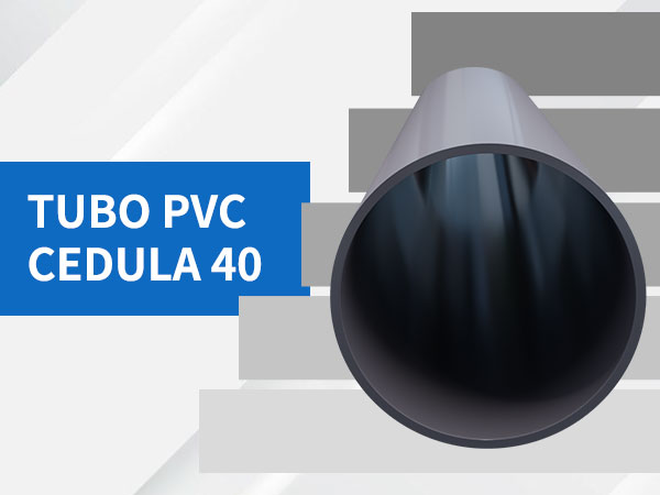 tubo pvc cedula 40