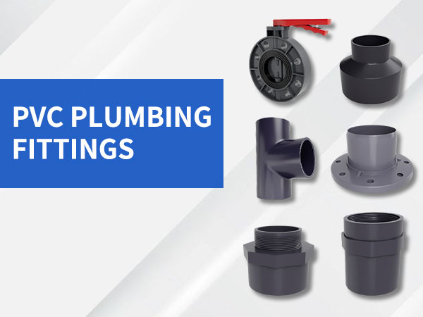 PVC plumbing fittings