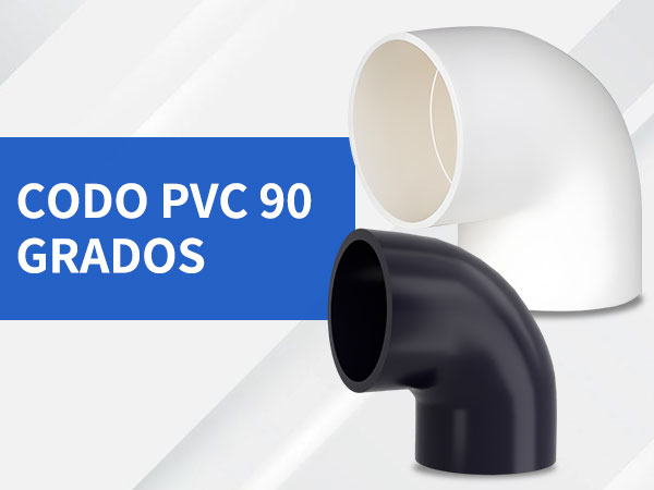 codo pvc 90 grados