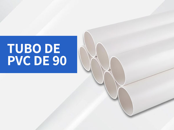 tubo de pvc de 90