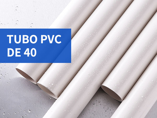 tubo pvc de 40