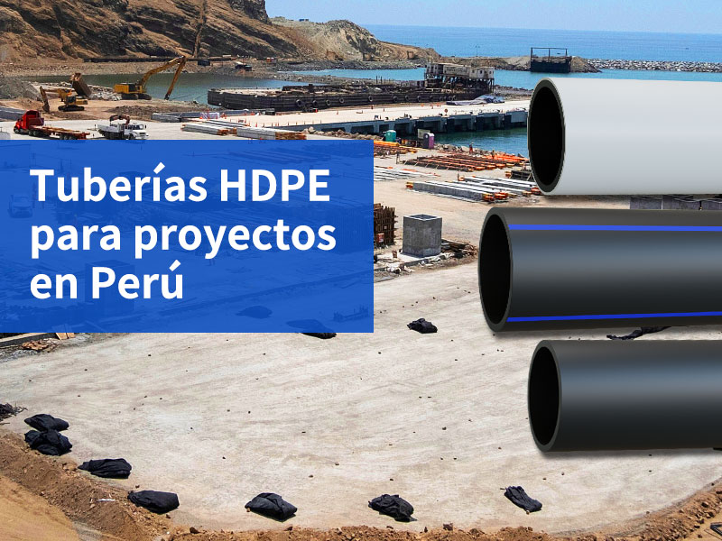Tuberías HDPE para proyectos en Perú